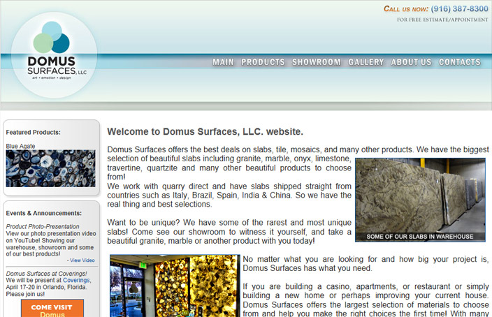 Domus Surfaces, LLC - International